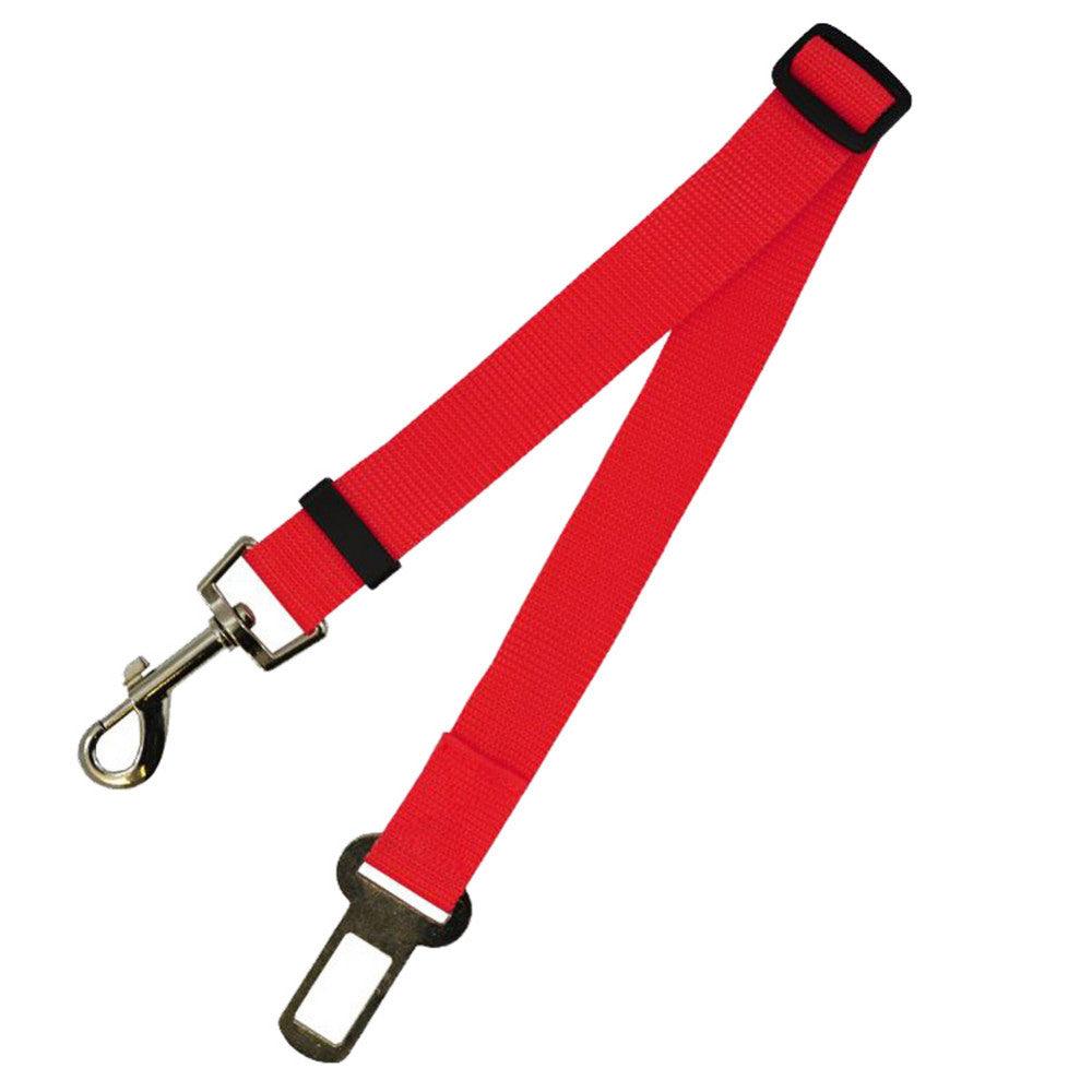 CalmPaw™ SecureStrap Pet Seat Belt – Adjustable Car Safety Belt for Dogs