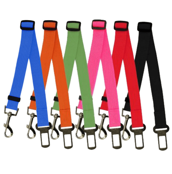 CalmPaw™ SecureStrap Pet Seat Belt – Adjustable Car Safety Belt for Dogs