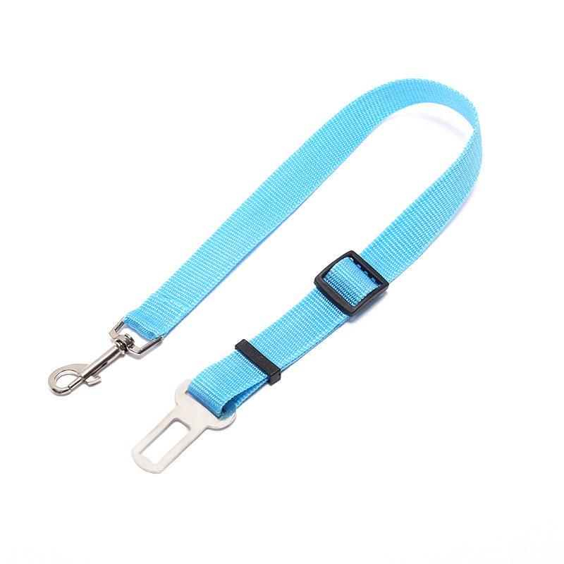 CalmPaw™ SecureStrap Pet Seat Belt – Adjustable Car Safety Belt for Dogs