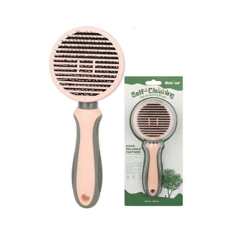 CalmPaw™ Hair Whisperer – Automatic Self-Cleaning Detangling Comb