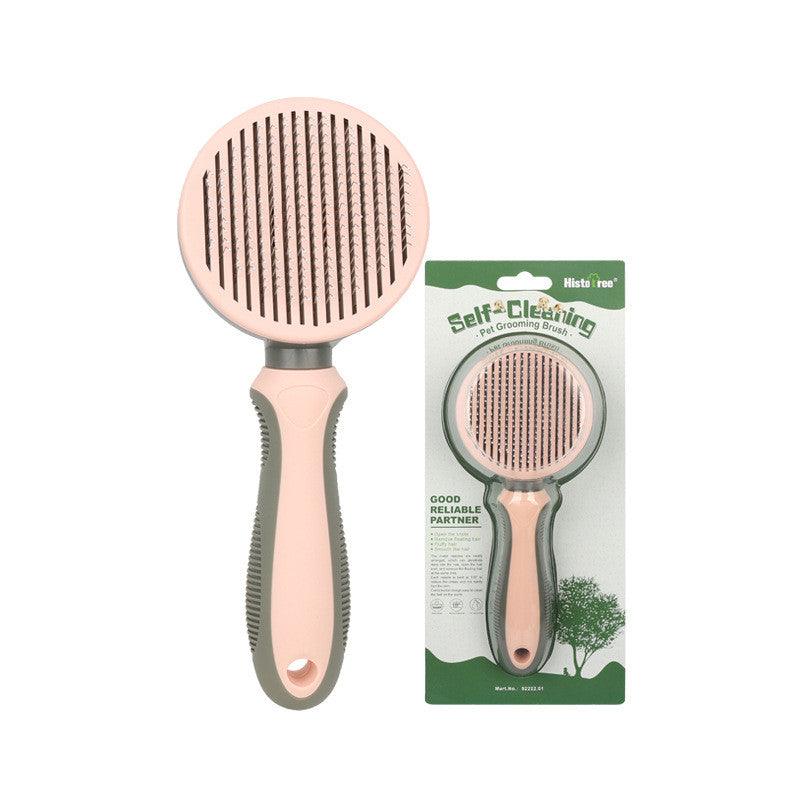 CalmPaw™ Hair Whisperer – Automatic Self-Cleaning Detangling Comb