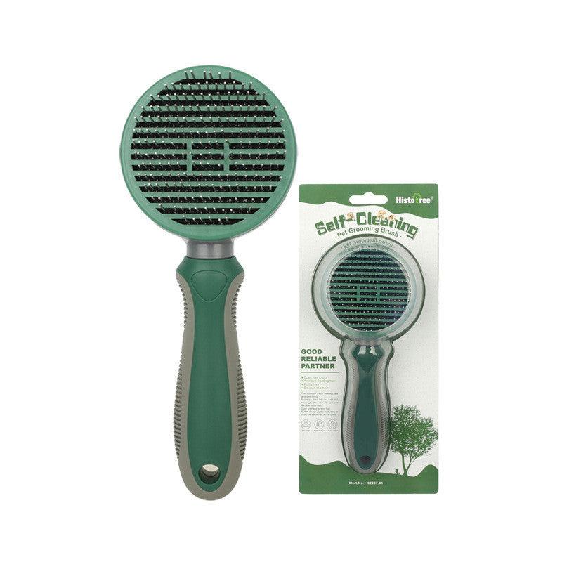 CalmPaw™ Hair Whisperer – Automatic Self-Cleaning Detangling Comb