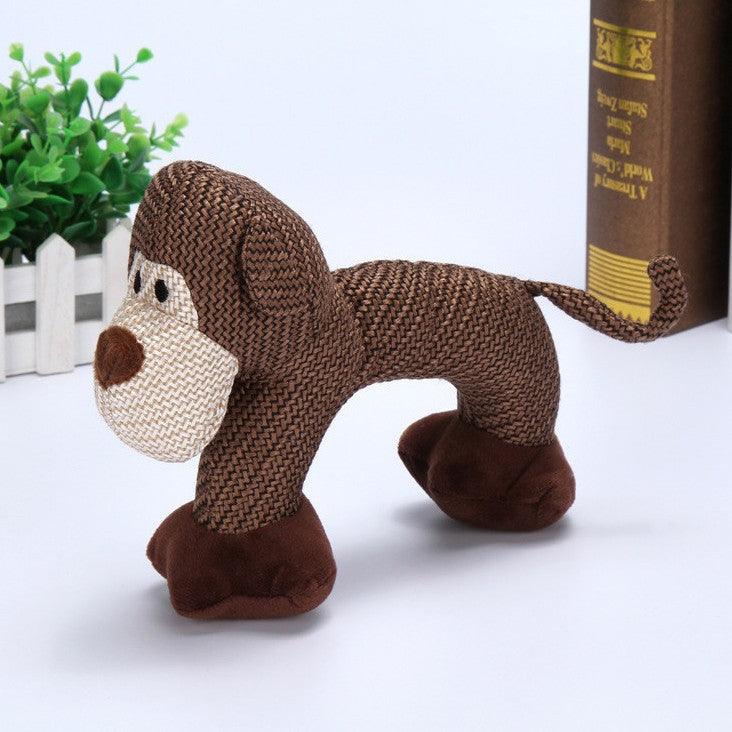 CalmPaw™ Whistle Pals – Interactive Squeaky Plush Dog Toys for Biting & Play