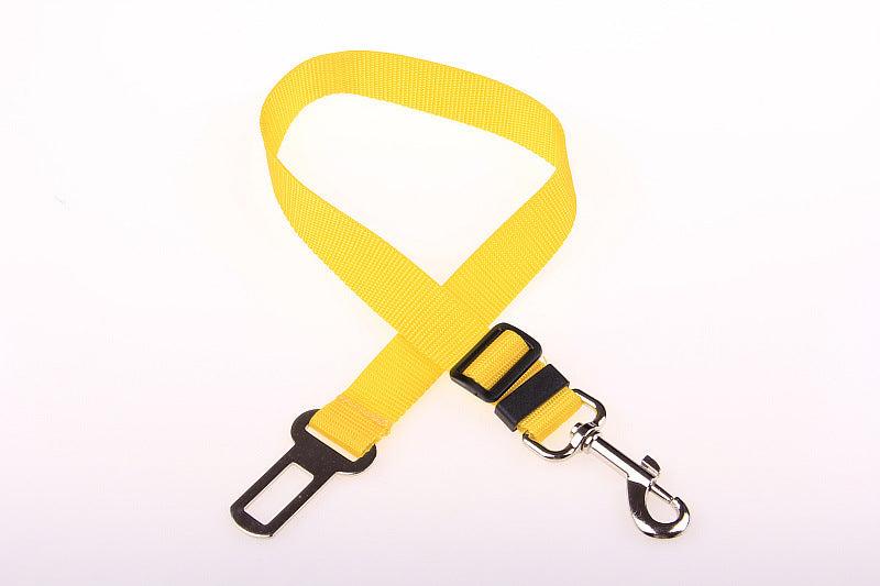 CalmPaw™ SecureStrap Pet Seat Belt – Adjustable Car Safety Belt for Dogs