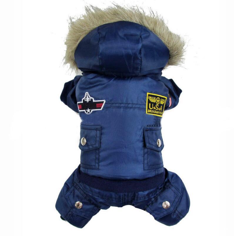 CalmPaw™ Air Force Pet Suit – Stylish Autumn & Winter Coat for Dogs