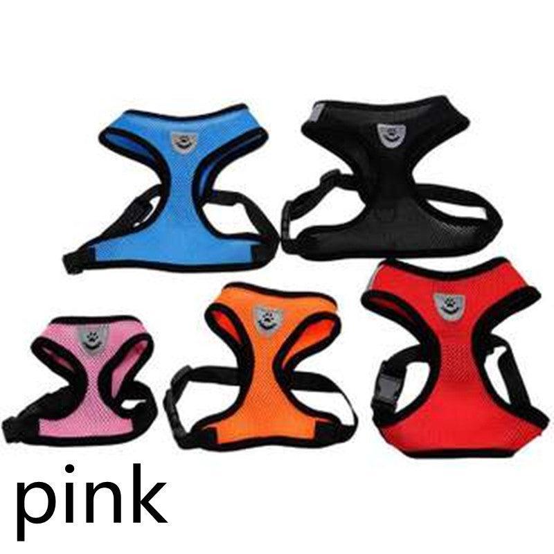 CalmPaw™ Comfort Mesh Dog Vest Harness – Breathable No-Pull Chest Harness
