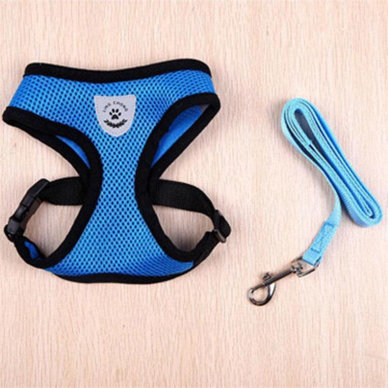 CalmPaw™ Comfort Mesh Dog Vest Harness – Breathable No-Pull Chest Harness