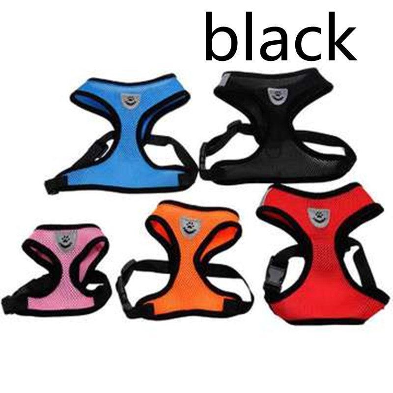 CalmPaw™ Comfort Mesh Dog Vest Harness – Breathable No-Pull Chest Harness
