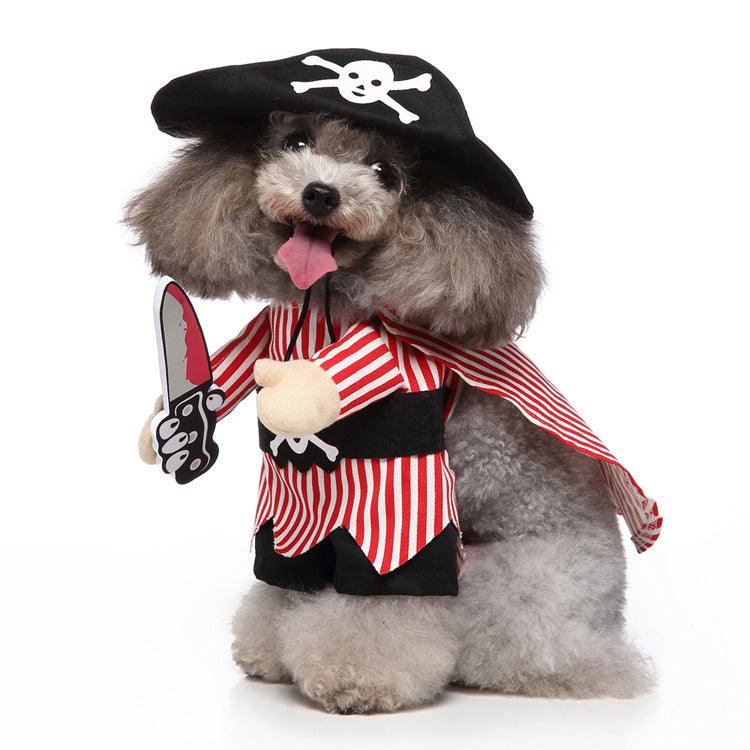 CalmPaw™ Cosplay Pet Costume Set – Cute Cartoon Dog Outfit for Halloween & Christmas
