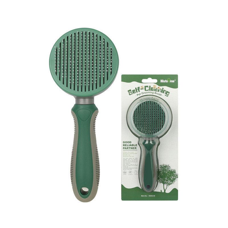 CalmPaw™ Hair Whisperer – Automatic Self-Cleaning Detangling Comb